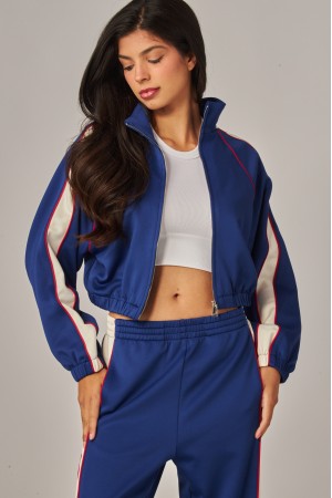 AUDEY-07T<br/>Victory Contrast Piping Track Jacket