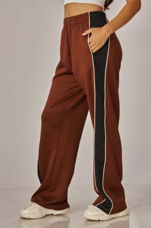 AUDEY-08<br/>Victory Contrast Piping Track Pants