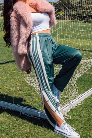 AUDEY-09<br/>Tear Away Side-Snap Track Pants