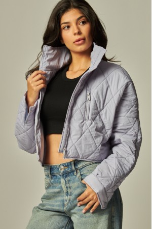 BABY-100<br/>Performance Quilted Puffer Cropped Jacket