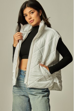 BABY-200<br/>Performance Boxy Quilted Puffer Vest