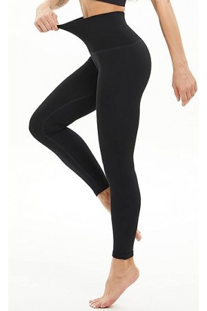 FL900<br/>Fleece Lined High-waisted Wide Band Leggings