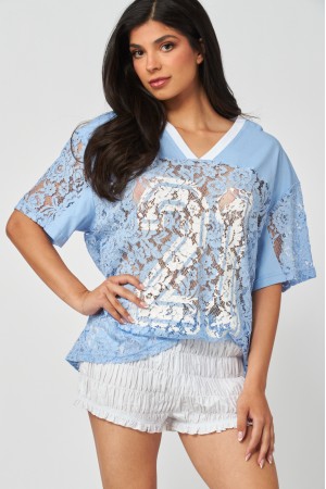 HARPER-03<br/>Shirrered Bloomer Shorts